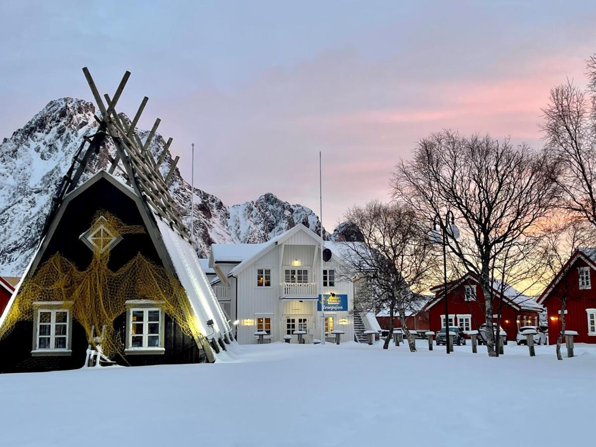 Anker Brygge Hotel Svolvaer Ngoại thất bức ảnh Jukkasjärvi in winter