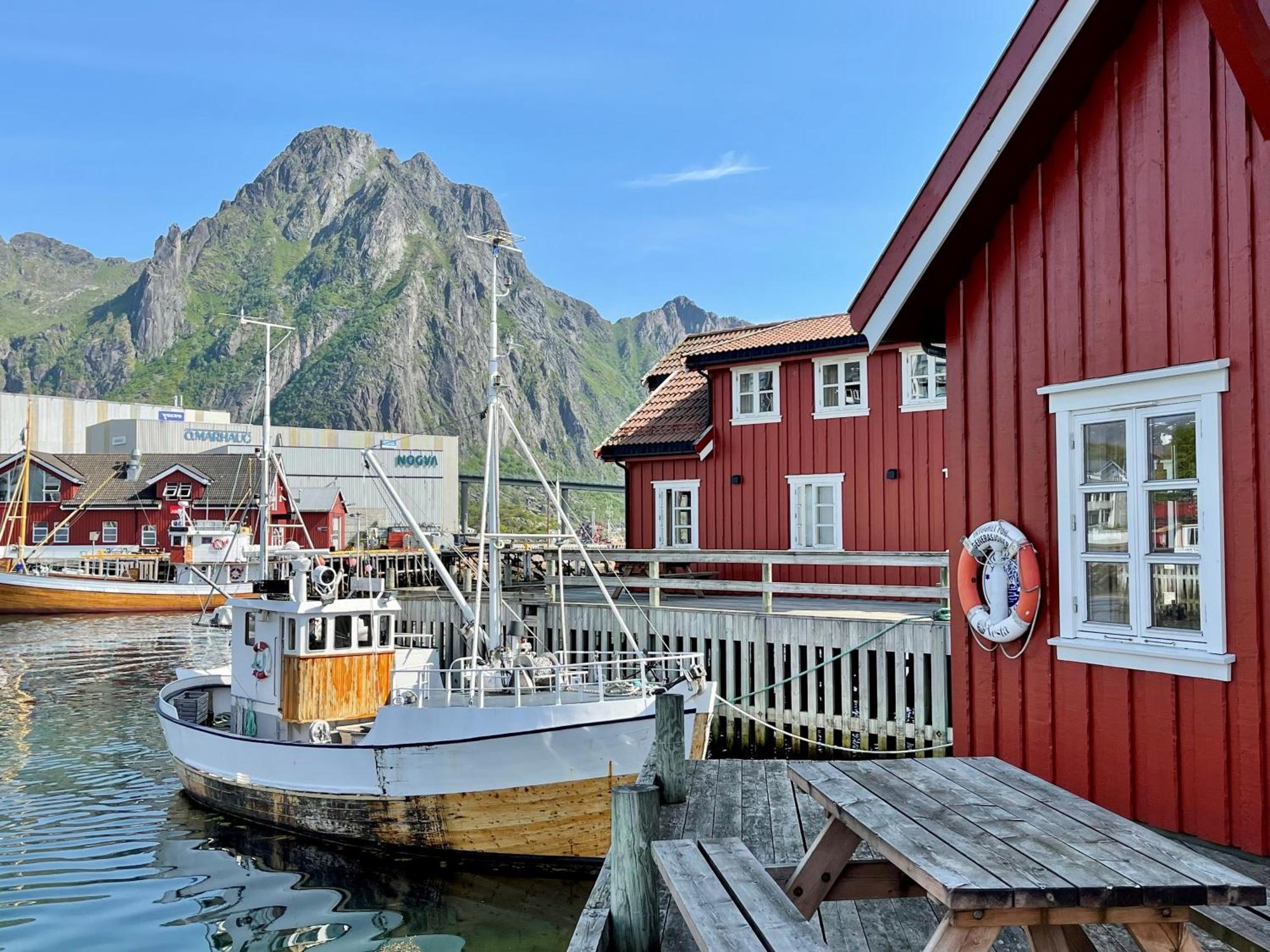 Anker Brygge Hotel Svolvaer Ngoại thất bức ảnh The port of Skagen