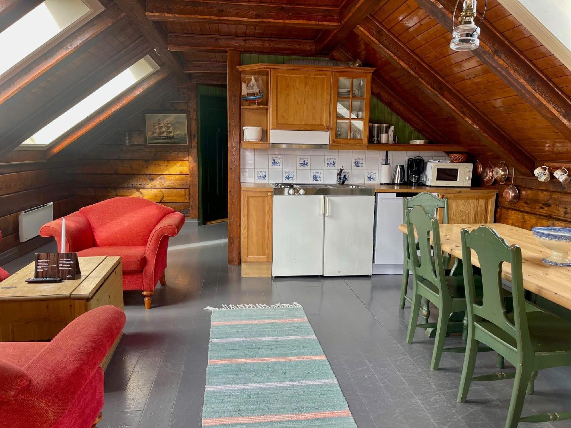 Anker Brygge Hotel Svolvaer Ngoại thất bức ảnh The interior of the hut